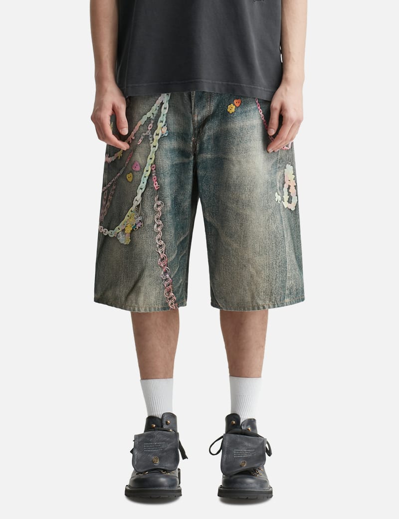 アクネ ストゥディオズ - Denim Shorts - Loose Fit | HBX