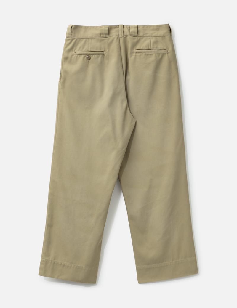 Unlikely Unlikely Skater's Work Pants - Wide-fit khaki straight