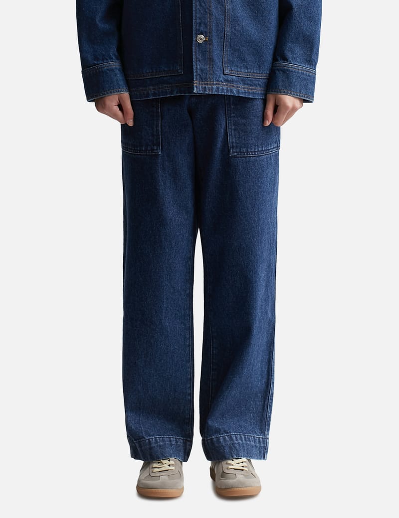 MAISON KITSUNE メゾンキツネ デニム ジーンズ ワークウェア