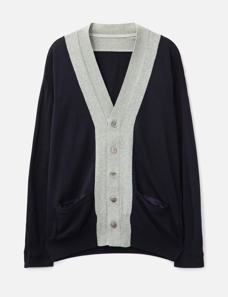 Sacai - Sacai x Eric Haze Embroidery Knit Blouson | HBX