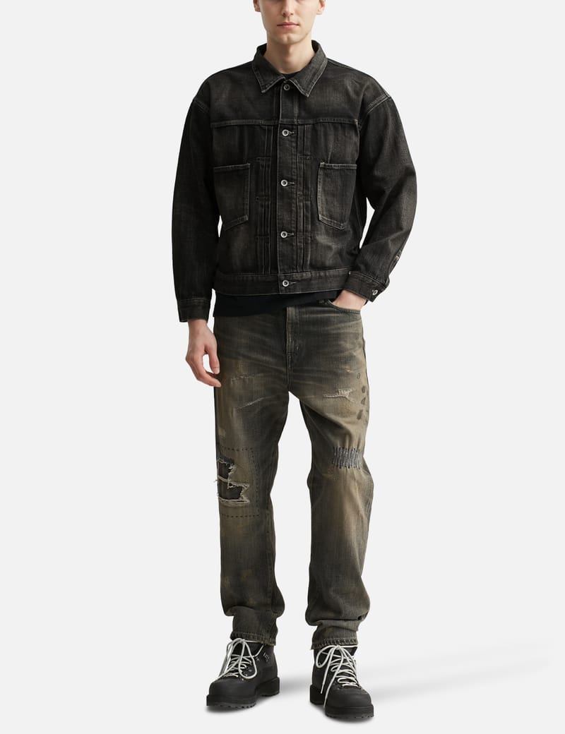 NEIGHBORHOOD - WASHED DENIM TYPE-2 JACKET | HBX - ハイプ