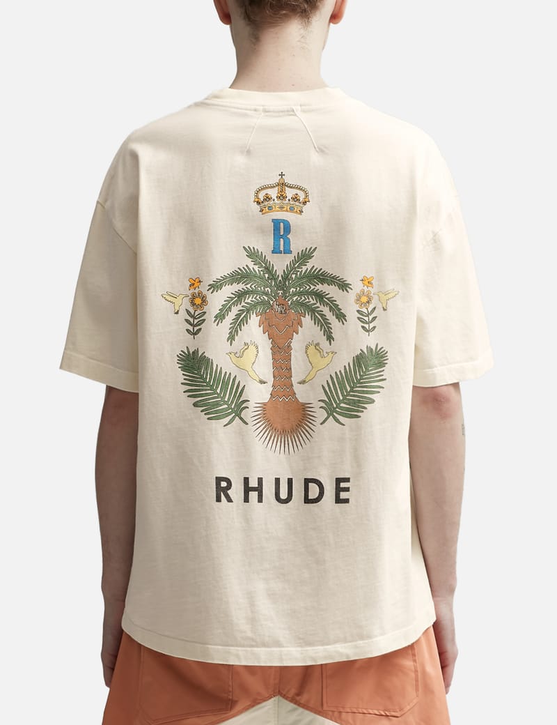 Rhude - Las Palmas T-shirt | HBX - HYPEBEAST 為您搜羅全球潮流時尚品牌