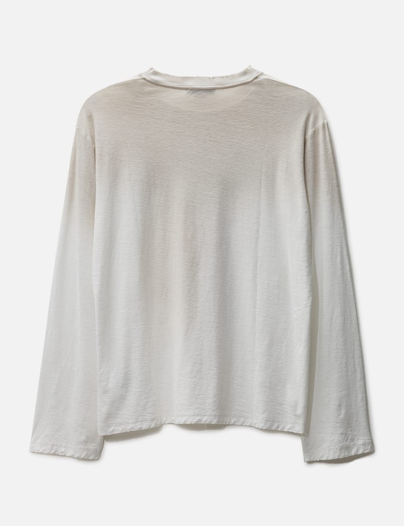 アクネ ストゥディオズ - ロゴ ロングスリーブ Tシャツ | HBX