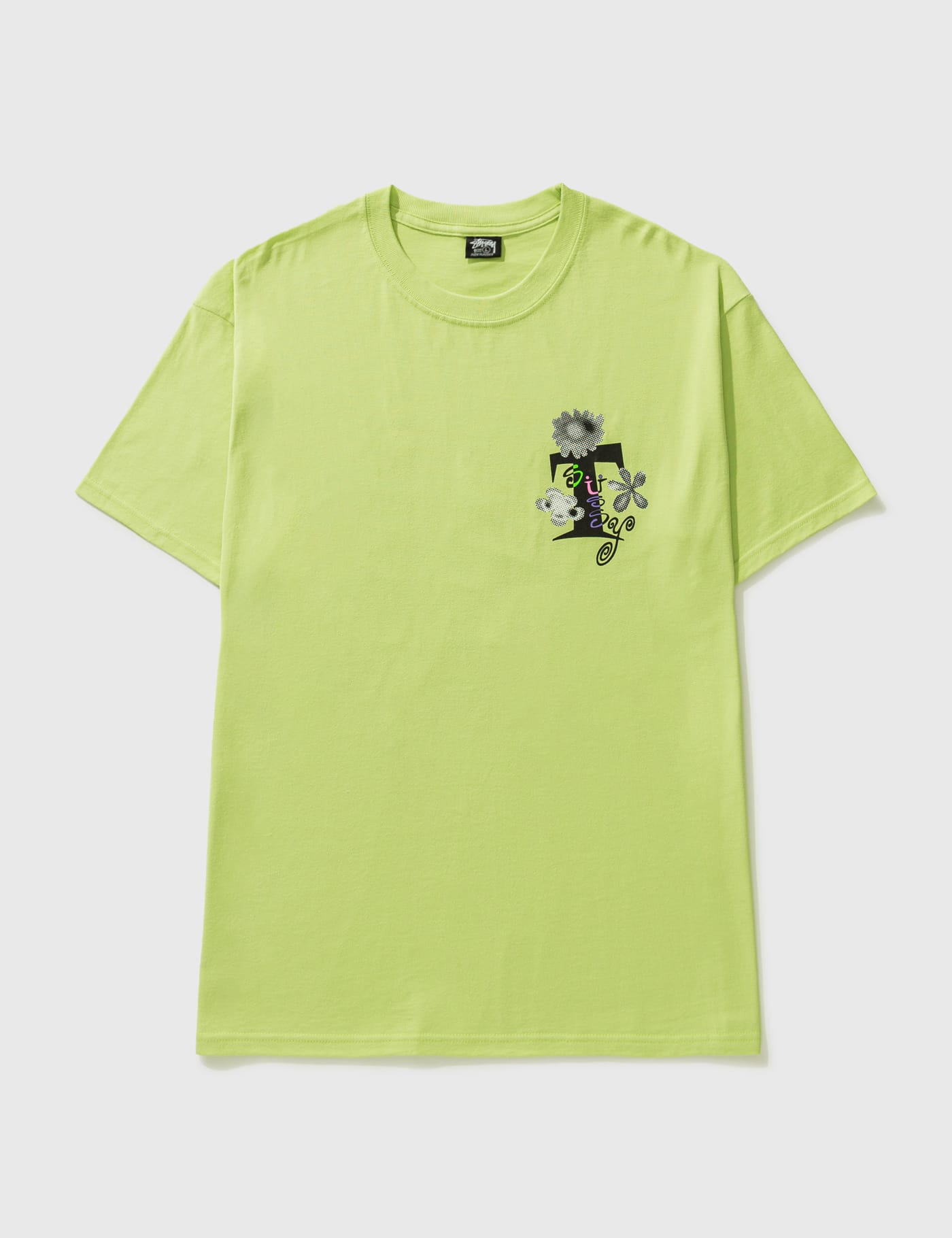Stussy - Acid Flowers T-shirt | HBX - Globally Curated Fashion and 