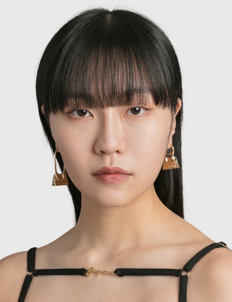 【関税＆送料込み】Jacquemus Les Creoles Jacquemus - Les Creoles Chiquito Noeud Earrings | HBX