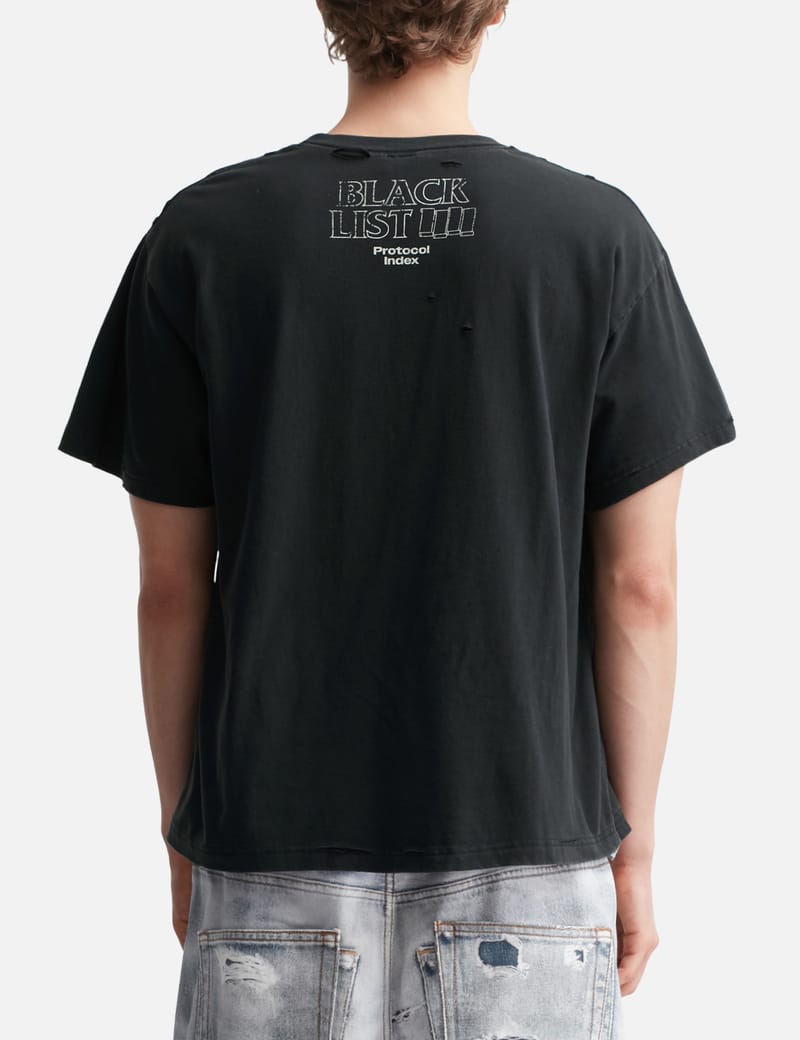 Protocol-Index BLACKLIST Washed T-shirts - Distressed vintage-wash