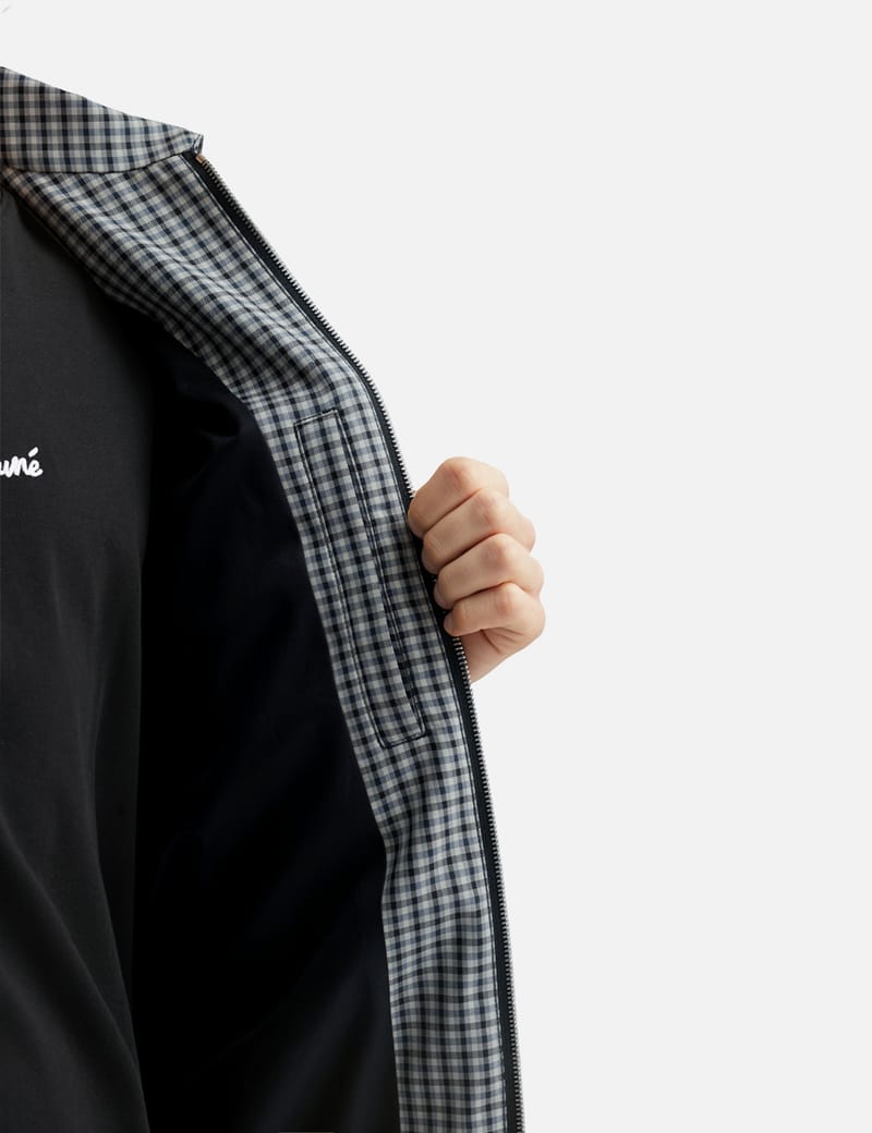 Maison Kitsuné - Elasticated Zipped Blouson | HBX - Globally Maison Kitsuné - Elasticated Zipped Blouson | HBX - Globally