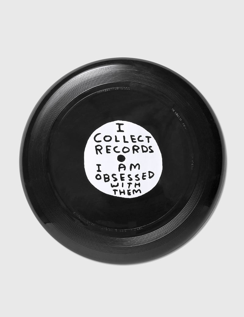 David Shrigley - I Collect Records フリスビー | HBX - ハイプ
