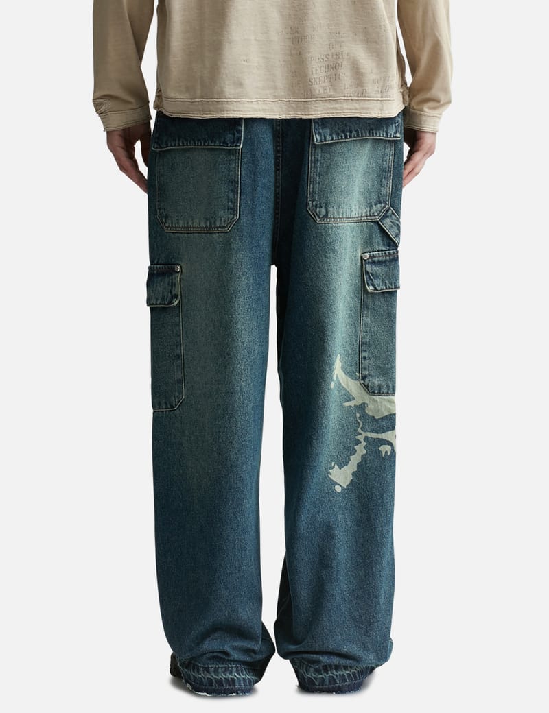 Skull Industrial Denim