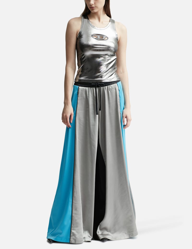パンツ diesel silver P-WINDAL pants Diesel - P-Wild Palazzo Pants | HBX