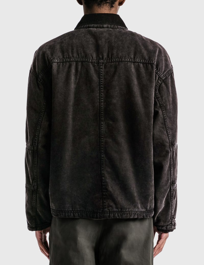 Stüssy ウォッシュドキャンバスショップジャケット XL Stüssy - ウォッシュド キャンバス ショップ ジャケット | HBX
