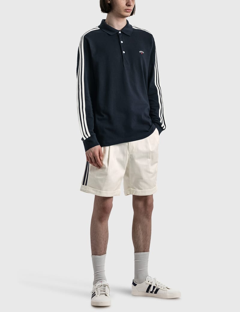 Adidas Originals - Noah x adidas Originals Long Sleeve Polo | HBX -  Globally Curated Fashion and Lifestyle by Hypebeast