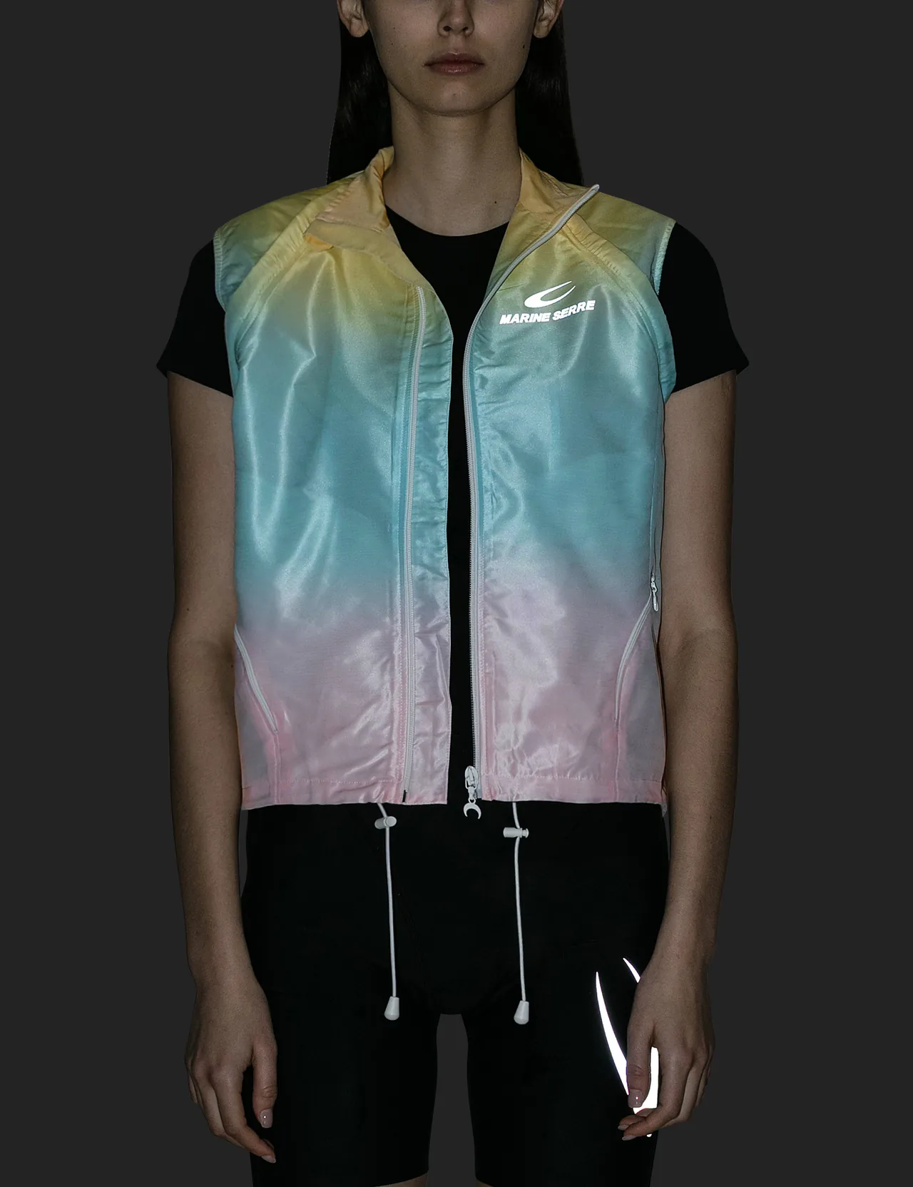 Marine Serre - Moire Tie-dye Tracksuit Jacket | HBX - ハイプ