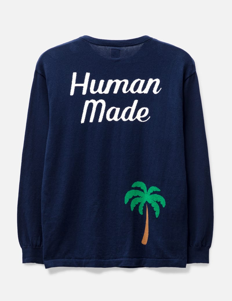 Human Made - FLAMINGO KNIT SWEATER | HBX - Globally Curated