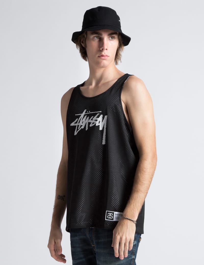 Large Stussy Logo Tank Top Great store Condition