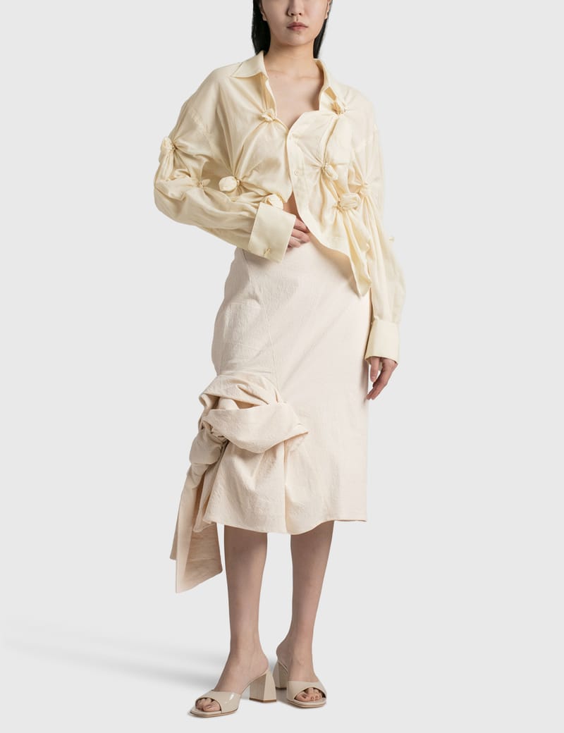 JACQUEMUS【関税送料込】La Jupe Peploロングスカート JACQUEMUS【関税送料込】La Jupe Peploロングスカート