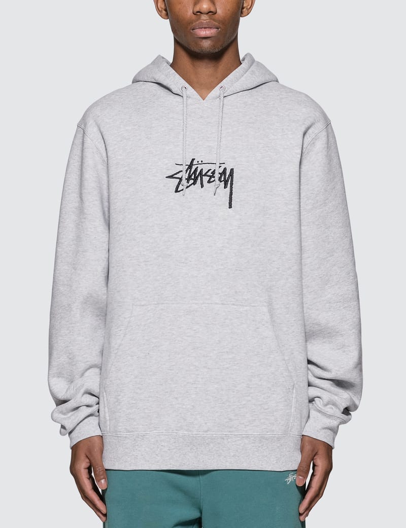 Stüssy - Stock Logo Applique Hoodie | HBX - Globally Curated