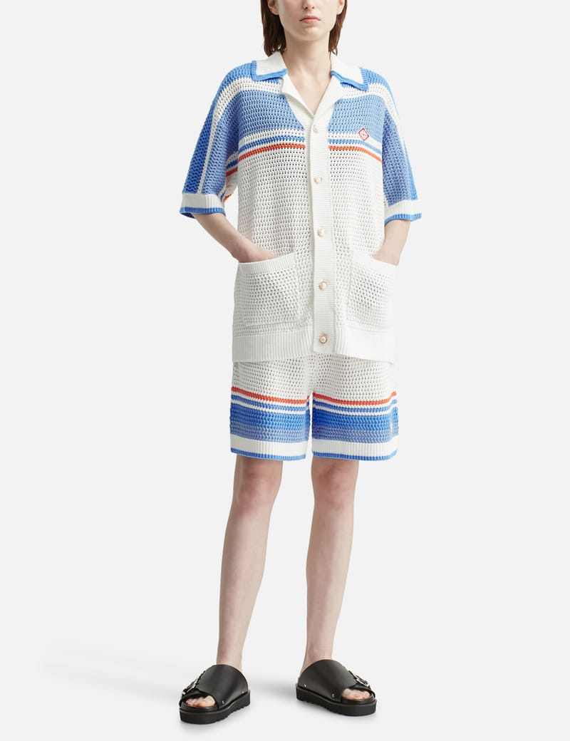 Tシャツ・カットソー Casablanca Casablanca Sporty Faux Crochet Shirt Casablanca Sporty Faux Crochet Shirt | Shopbop