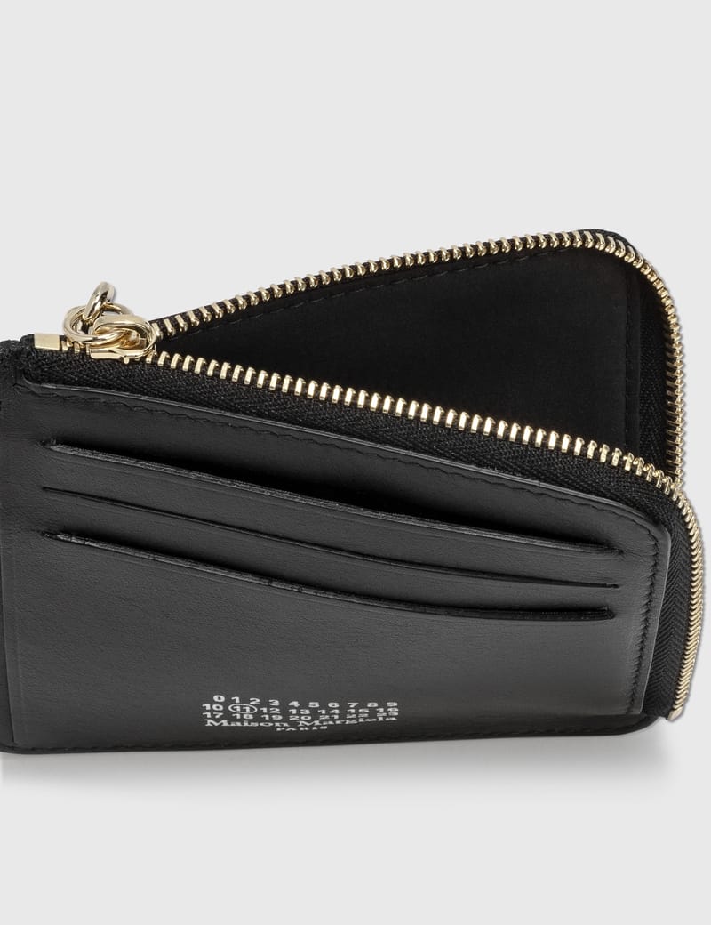 Maison Margiela 4 ステッチ キーリング カード ホルダー Maison Margiela メゾンマルジェラ 4ステッチ キーリング レザー