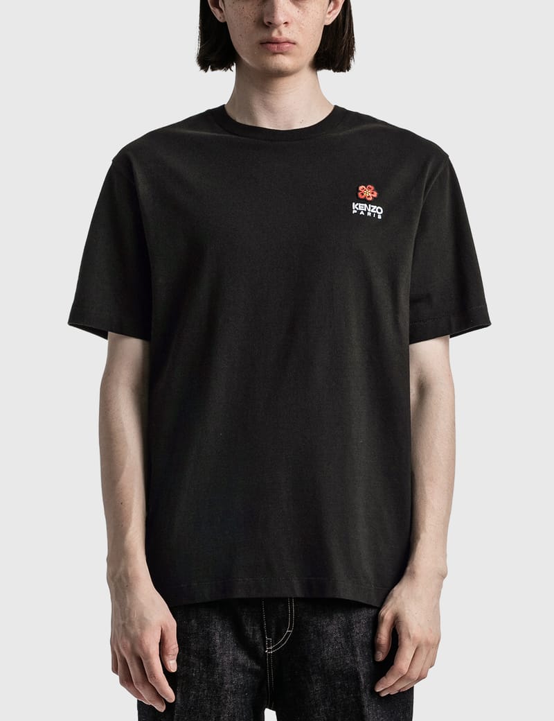 KENZO - Boke Flower Crest Cotton T-shirt Kenzo