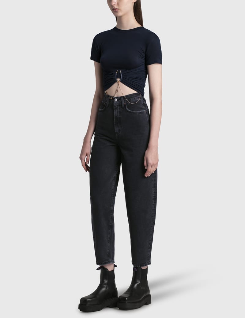 【関税込み】AGOLDE ブラック バルーン ジーンズ AGOLDE - バルーン ジーンズ | HBX - ハイプビースト(Hypebeast