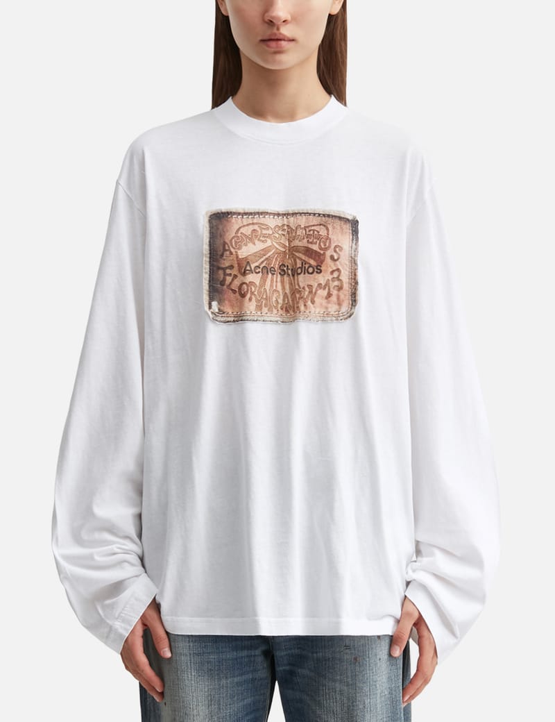Acne Studios - Face Patch T-Shirt | HBX
