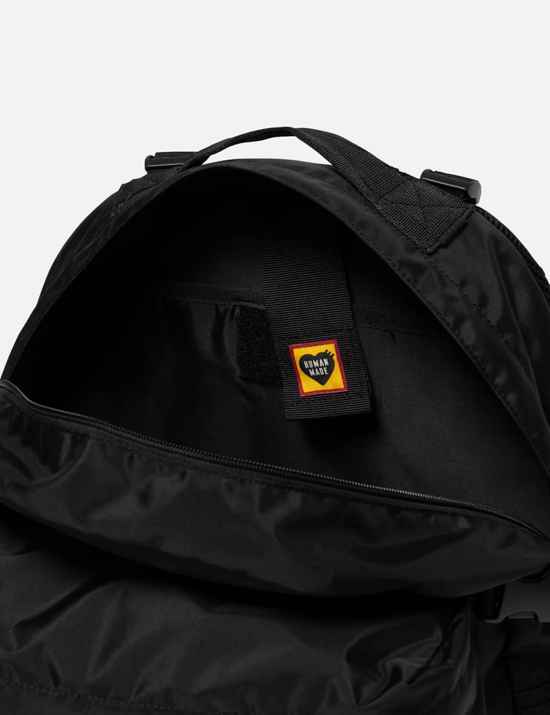 Human Made Military Backpack - Durable nylon design with laptop