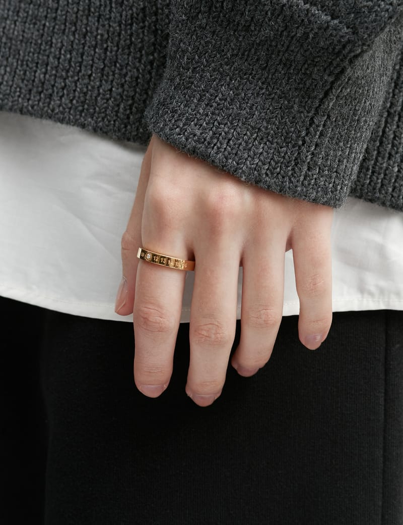 Maison Margiela タイムレスリング　シルバー メゾン マルジェラ - タイムレスリング | HBX