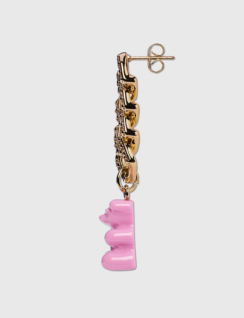 Crystal Haze - Nostalgia Bear Single Earring | HBX