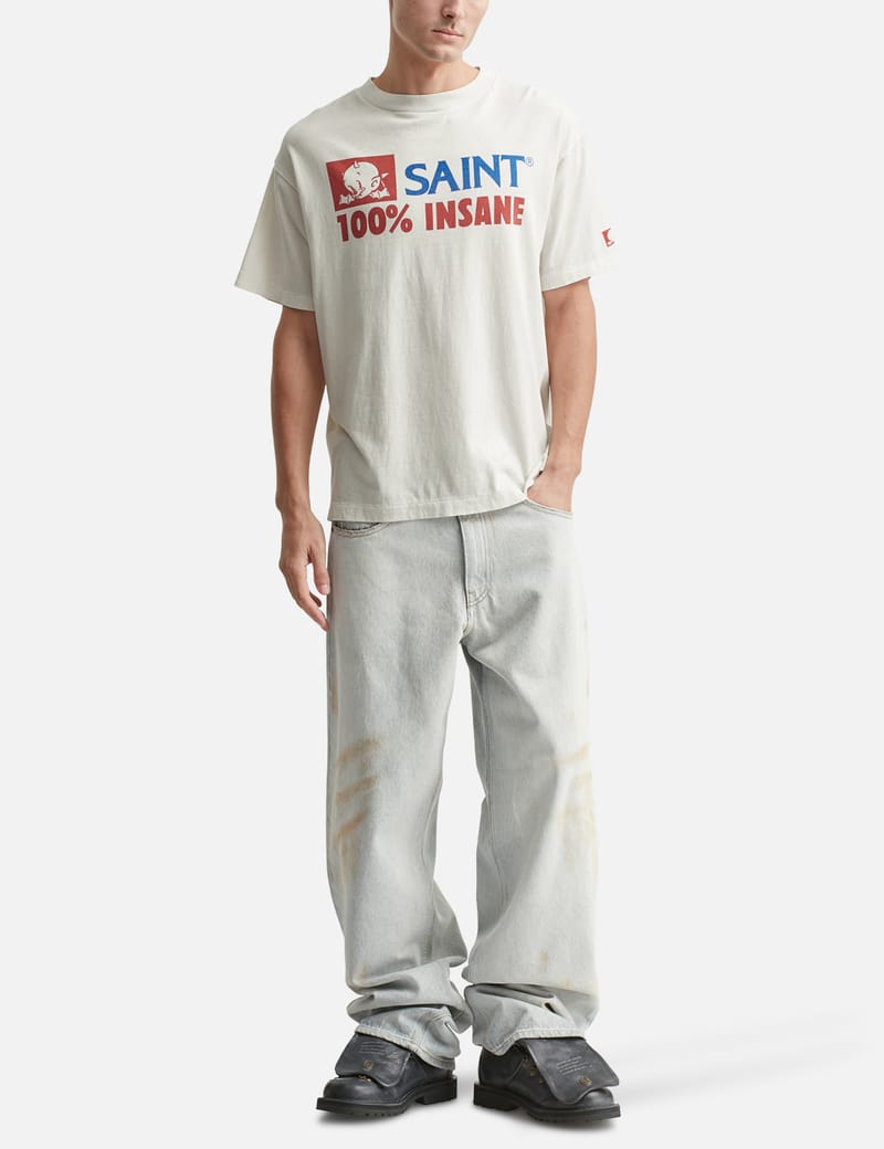 Saint Michael - Insane T-shirt | HBX - Globally Curated Saint Michael - Insane T-shirt | HBX - Globally Curated