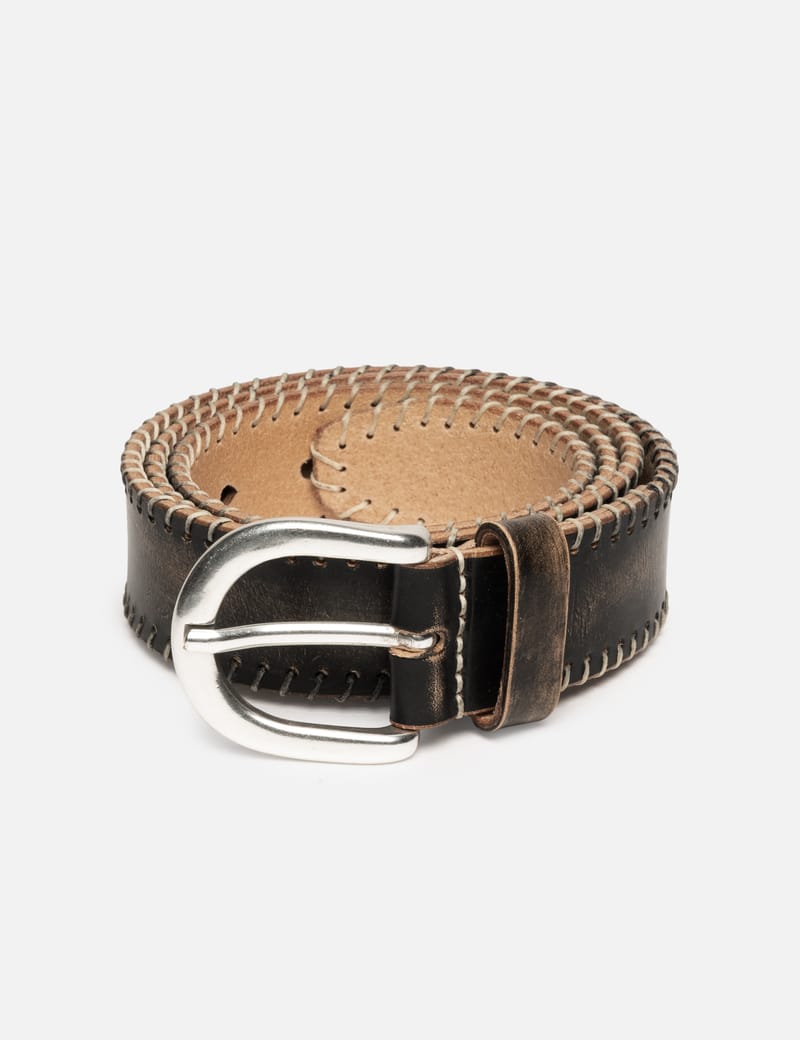 Our Legacy - Studded Double Tongue Belt | HBX