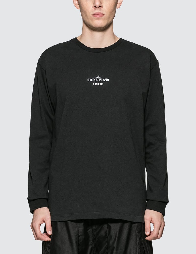 Stone Island Archivio Project Long Sleeve T Shirt HBX