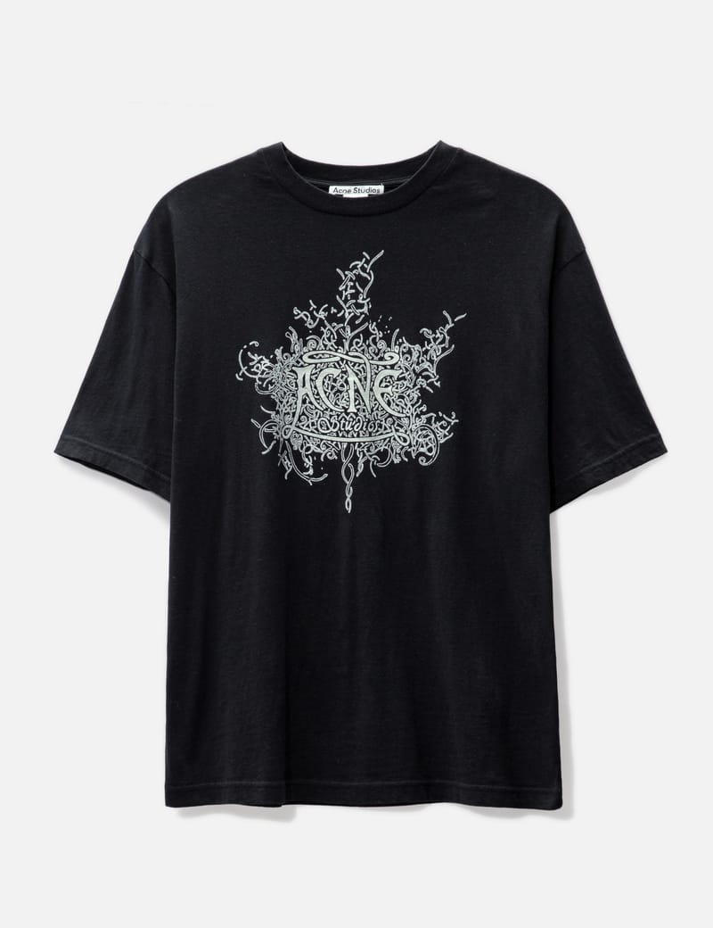 Acne Studios - グロー イン ザ ダーク ロゴTシャツ | HBX - ハイプ