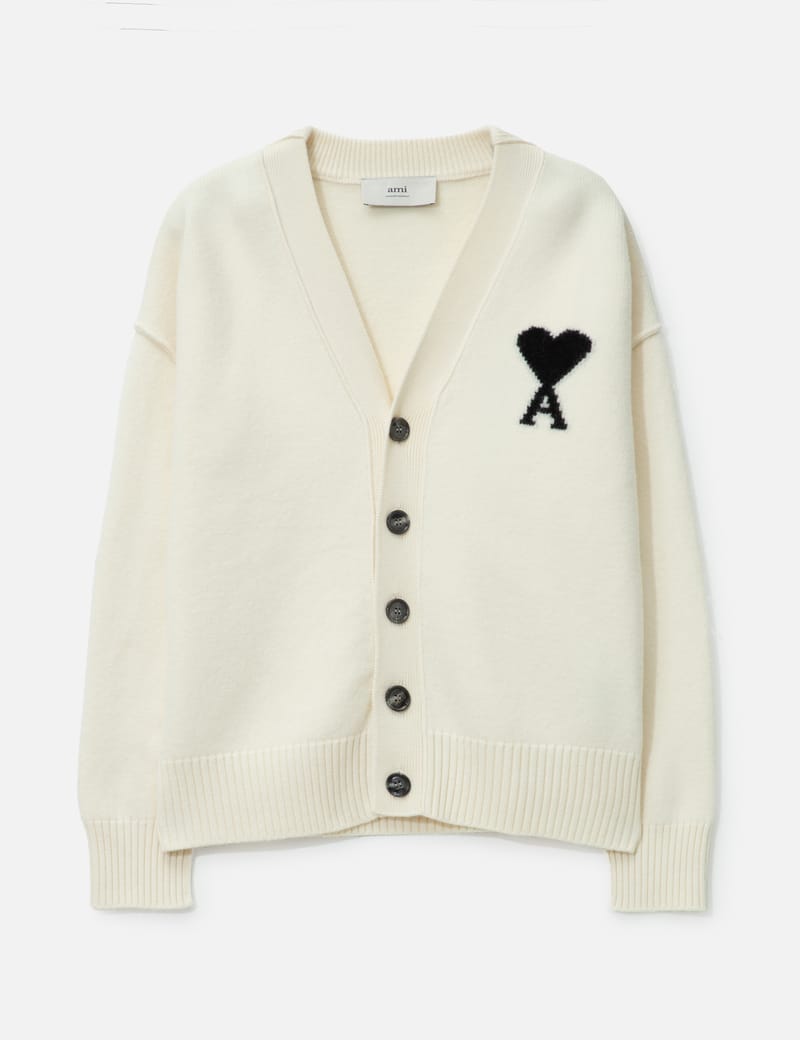 【AMI Paris】Ami de COEUR CLOUDY カーディガン AMI PARISがノア・シュナップを起用した 「Cloudy Wool」ニット