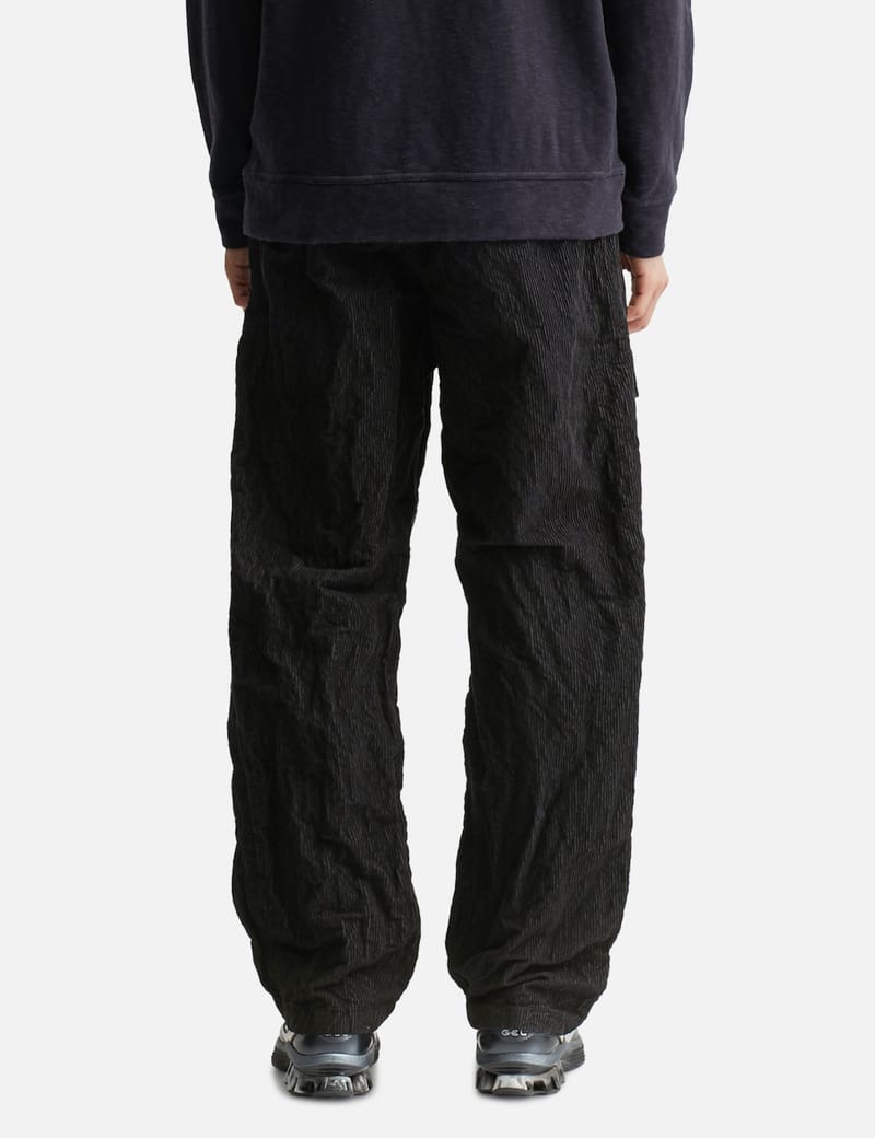 Stone Island Wrinkled Corduroy 500-TC Cargo Trousers - Garment