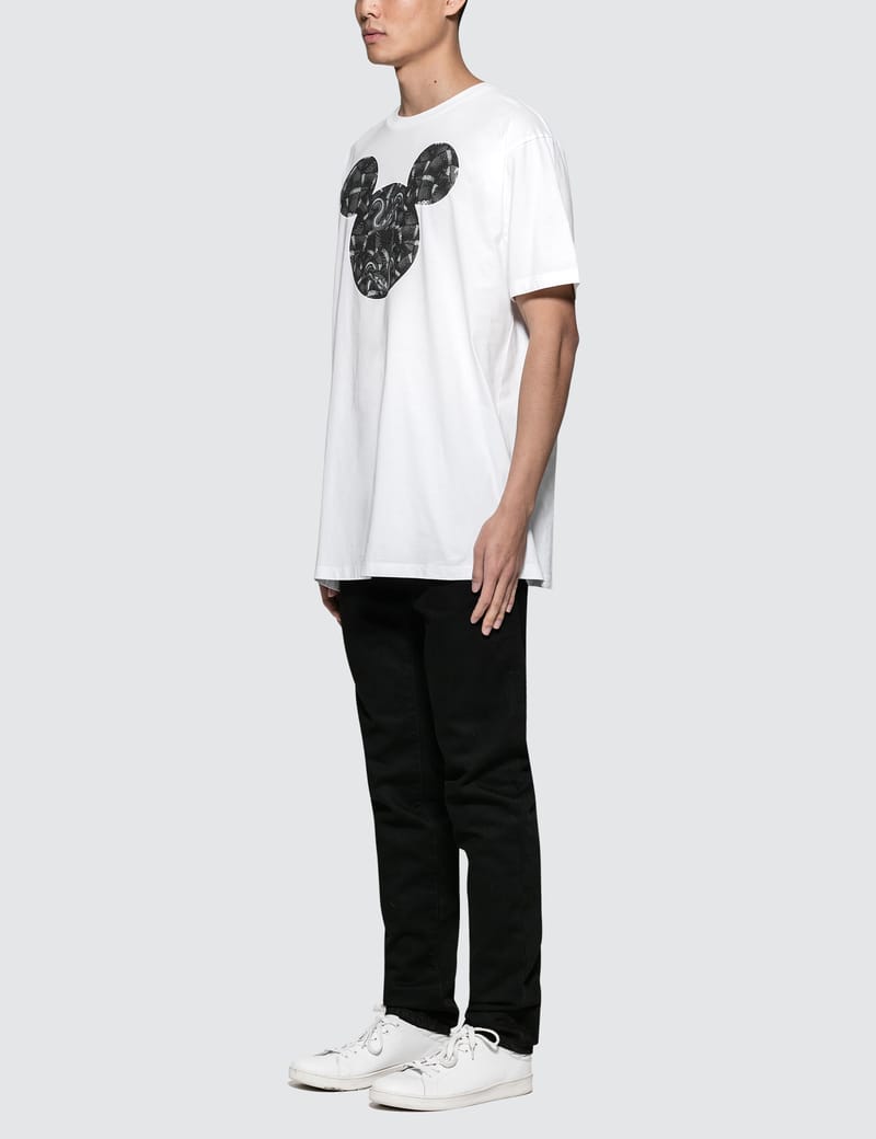 Marcelo Burlon - Mickey Mouse Snake T-Shirt | HBX - Globally