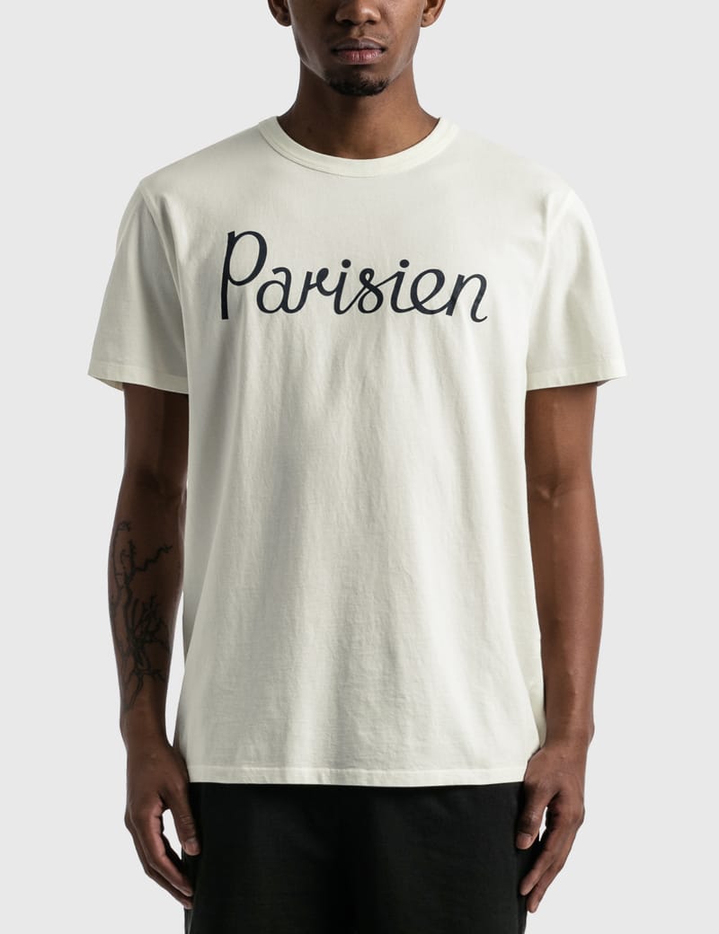 Maison Kitsun Parisien Classic T shirt HBX Globally Curated