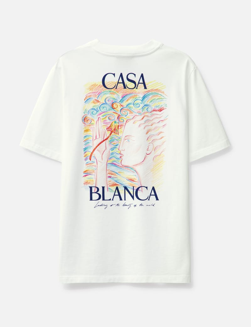 Casablanca - Mushroom Goddess Printed T-shirt | HBX - ハイプ