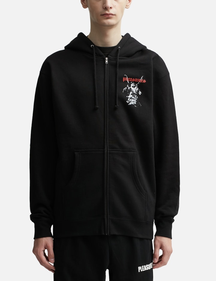 Pleasures - Goat Zip Hoodie | HBX - Globally Curated Fashion and ...