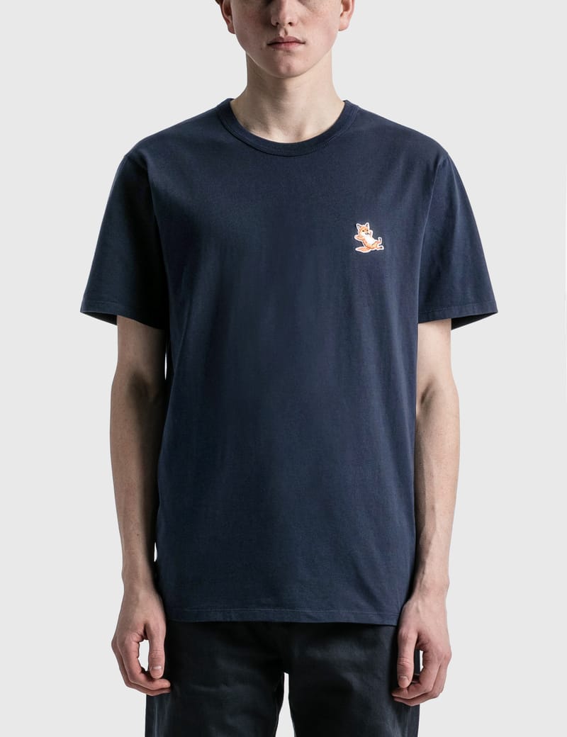 Maison Kitsuné - チラックス フォックス パッチ クラシック Tシャツ