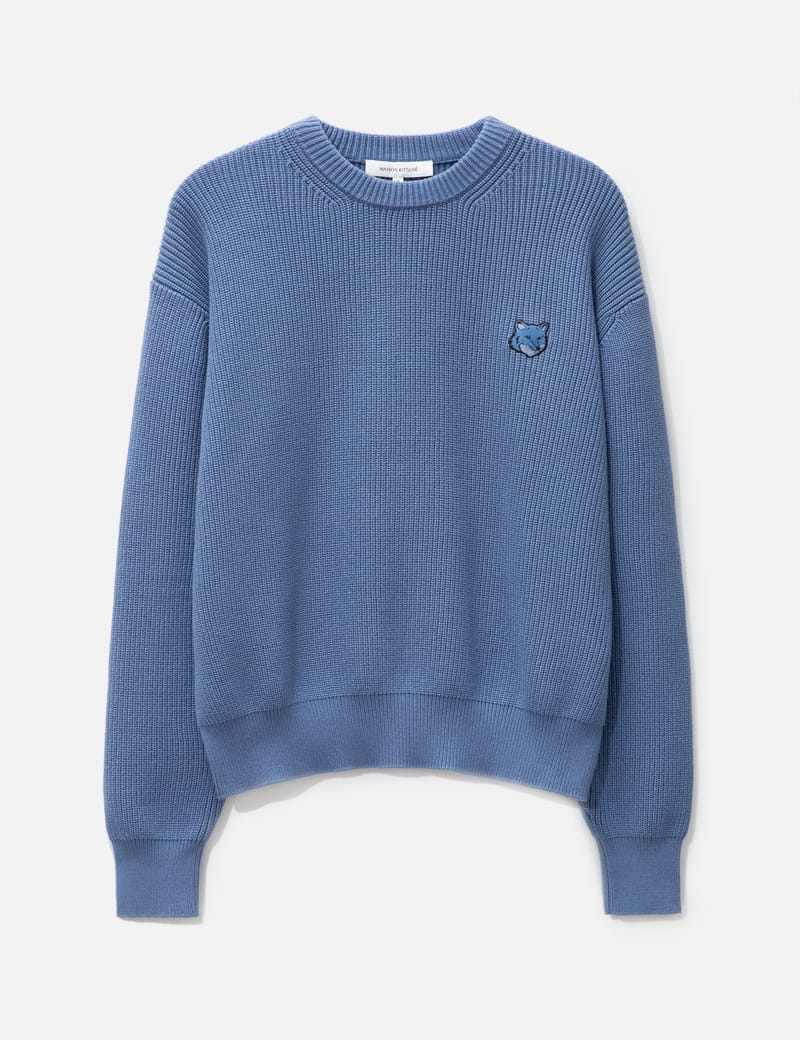 MAISON KITSUNE｜SWEATSHIRTS (BOLD FOX HEAD PATCH COMFORT BOLD FOX HEAD PATCH COMFORT SWEATSHIRT | Maison Kitsuné