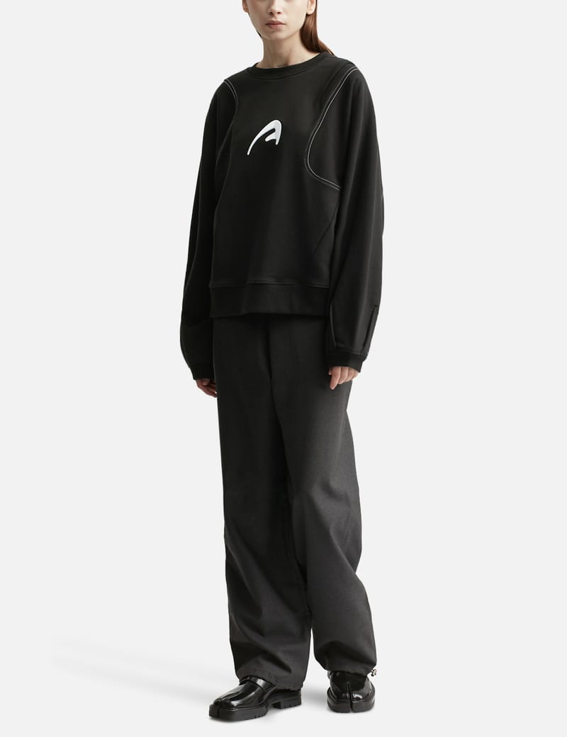 【 ADERERROR 】★A-peec logo sleeveless ADERERROR 】☆A-peec logo sleeveless