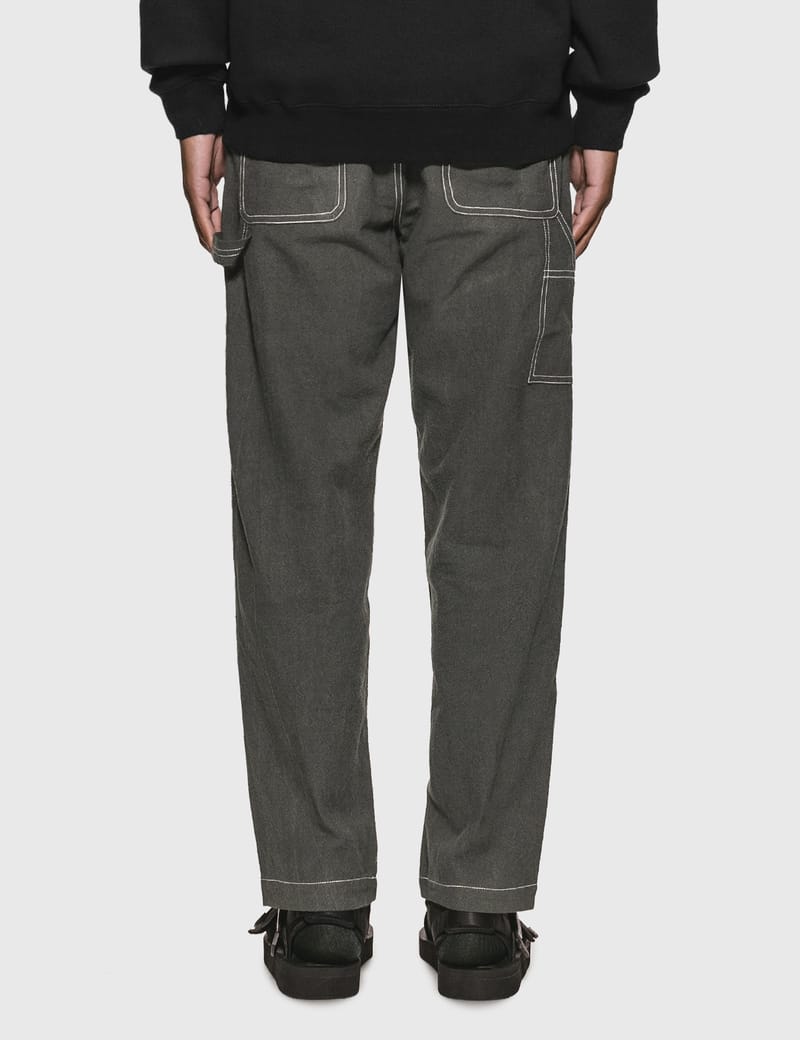 Stüssy - Solid Linen Work Pants | HBX - Globally Curated Fashion 