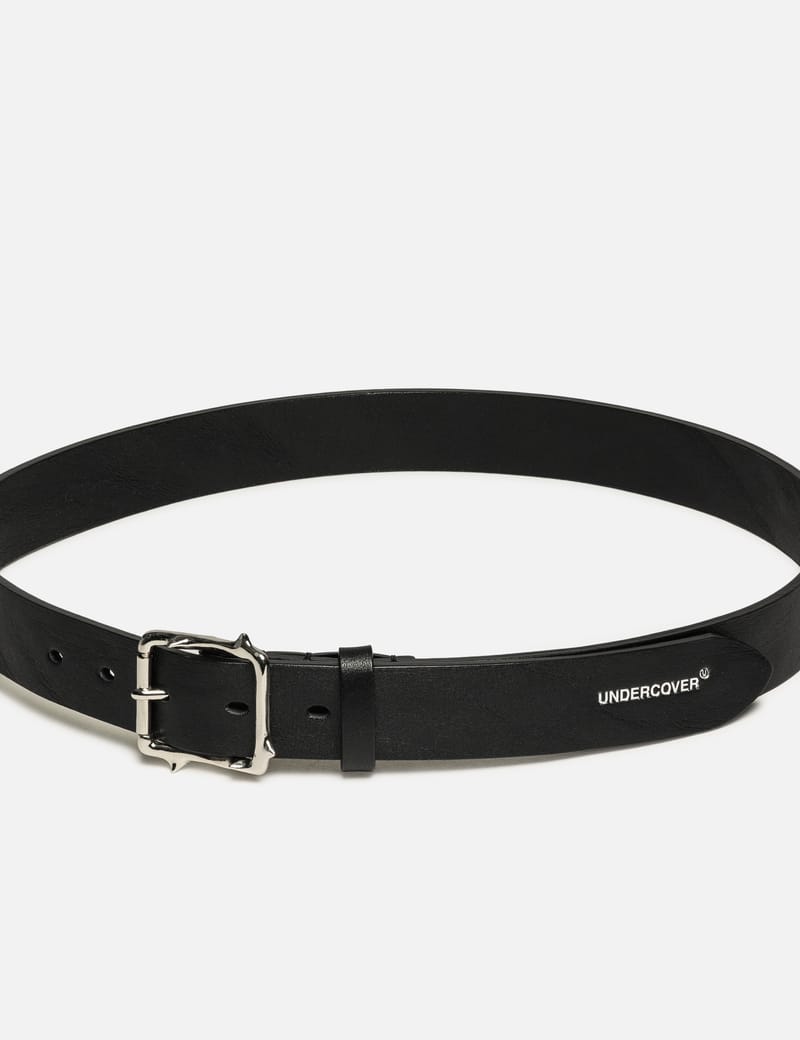 Undercover - SPIKED LEATHER BRACELET | HBX