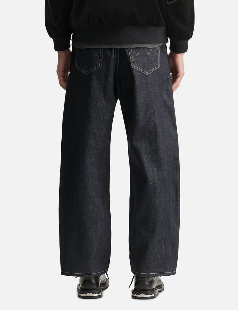 NEIGHBORHOOD Rigid Denim DP Wide Pants - 日本製インディゴリジッド