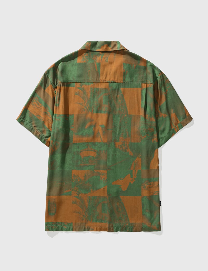 stussy (ステューシー) 22SS PHOTO FILM SHIRT グリーン stussy (ステューシー) 22SS PHOTO FILM SHIRT グリーン