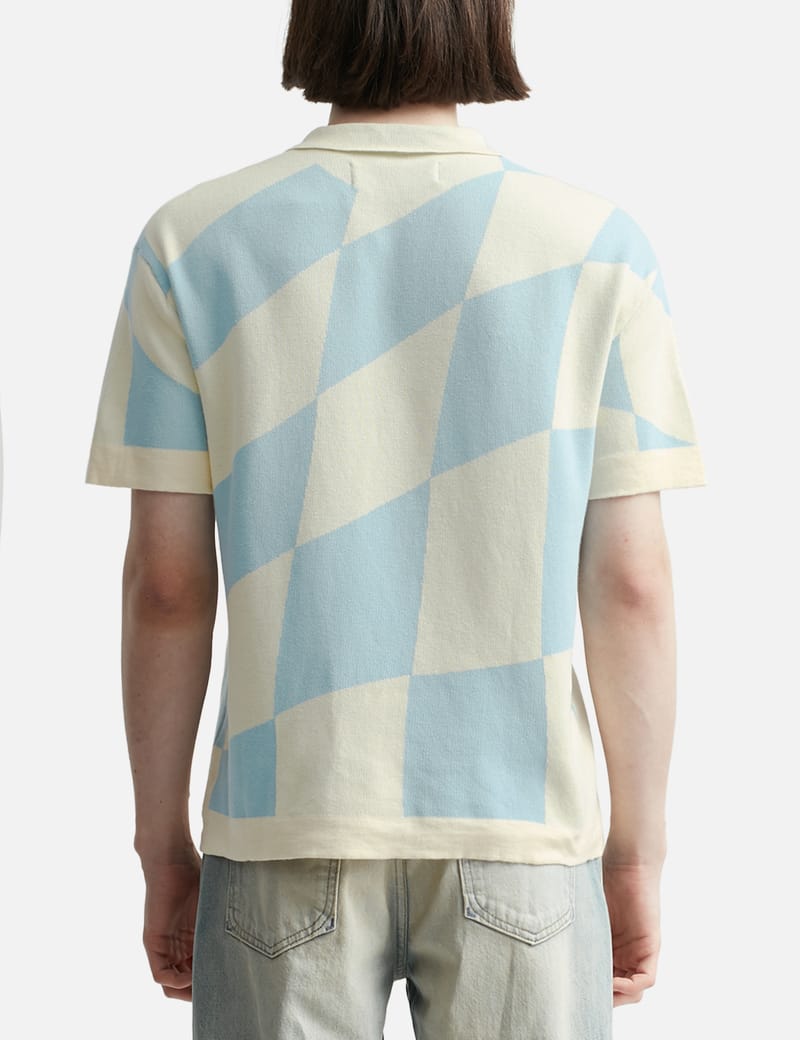 ずとまよグッズ/Knit Polo Shirts (Ivory)Mサイズ ZUTOMAYO Knit Polo Shirts 長袖アイボリー L