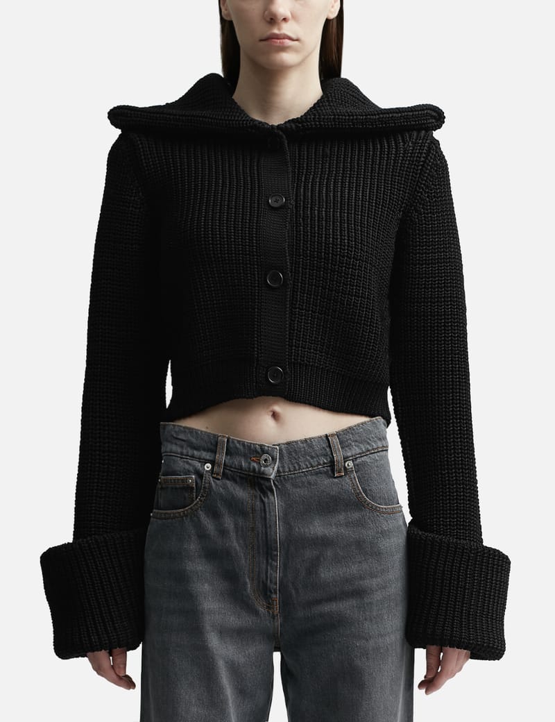 JW Anderson - Chunky Knit Cardigan | HBX - Globally Curated