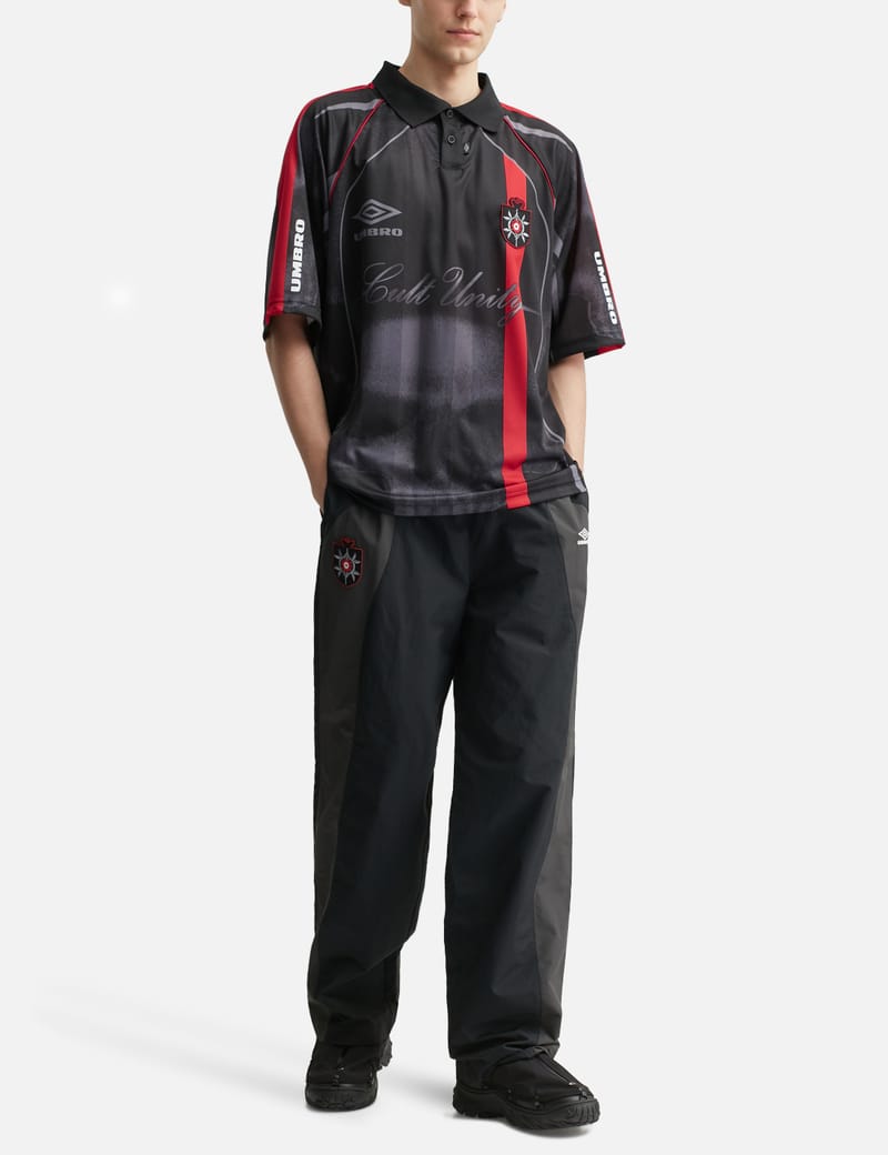 Umbro Umbro x Slam Jam 01 03 Polo - Lightweight black/red co