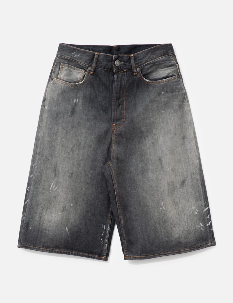 Acne Studios Denim Shorts Loose Fit - Relaxed black denim jorts Acne Studios Denim Shorts Loose Fit - Relaxed black denim jorts